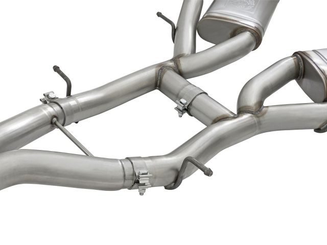 aFe Mach Force-Xp 3in 304 Stainless Steel Cat-Back Exhaust System w/Polish