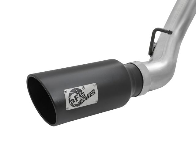 aFe  POWER -B Large Bore-HD 4" 409 SS DPF-Back Exhaust System