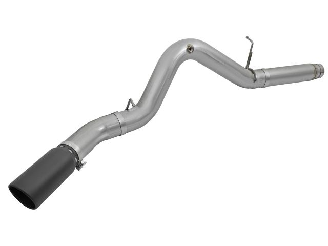 aFe  POWER 49-44081-B Large Bore-HD 5" 409 SS DPF-Back Exhaust System