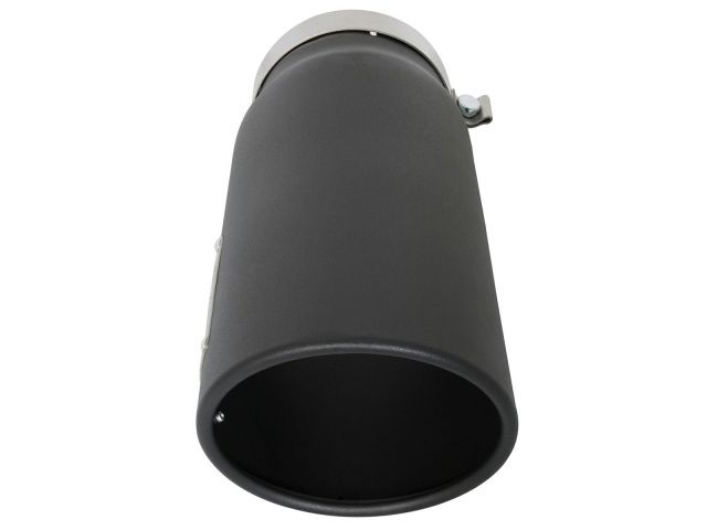 aFe MACH Force-Xp 3in 409 Stainless Steel Exhaust Tip Black - 5 in x 6Out