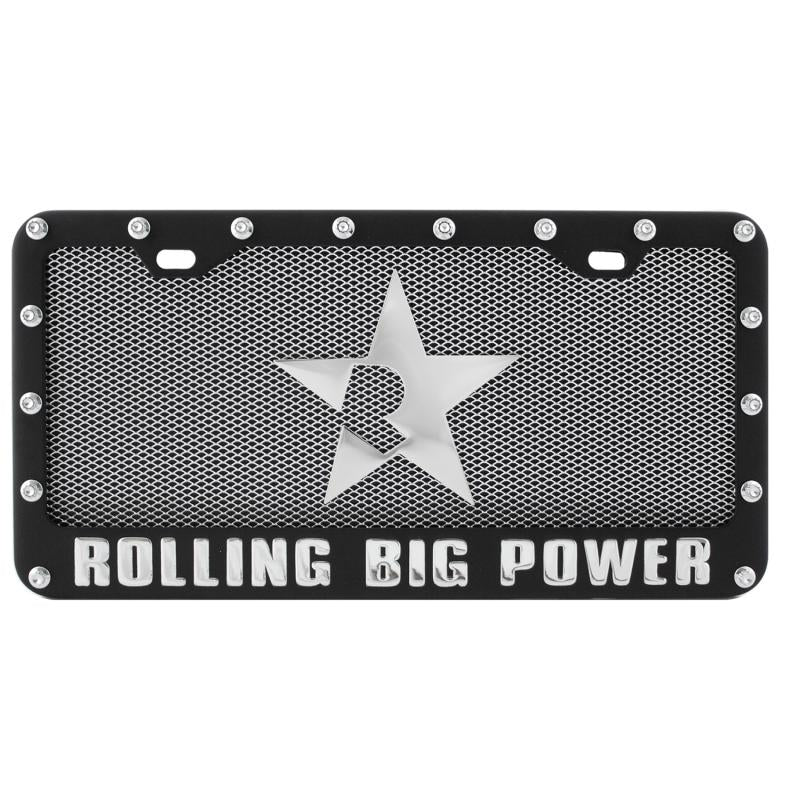 RBP License Plate Frame Kit Universal RBP-4121ZR Main Image