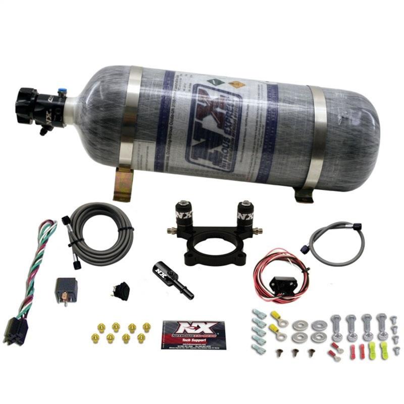 Nitrous Express 13-16 Dodge Dart 2.0L Nitrous Plate Kit (35-100HP) w/Composite Bottle 20942-12 Main Image