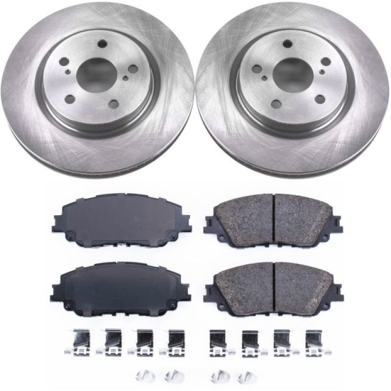 PowerStop PSB Autospecialty Kit Brakes, Rotors & Pads Brake Kits - OE main image