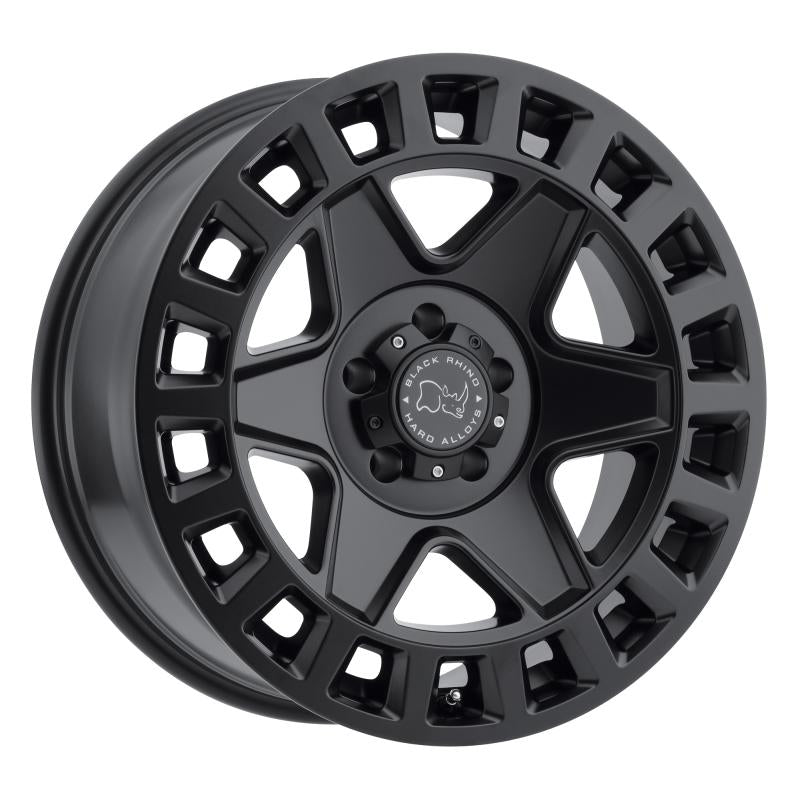 Black Rhino York 17x8.0 5x127 ET30 CB 71.6 Matte Black Wheel 1780YRK305127M71 Main Image