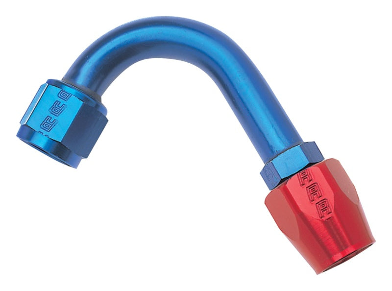 Russell Full Flow 120° Hose Ends # 10 - Red / Blue