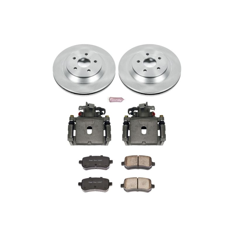 PowerStop PSB Autospecialty Kit w/Cals Brakes, Rotors & Pads Brake Kits - OE main image