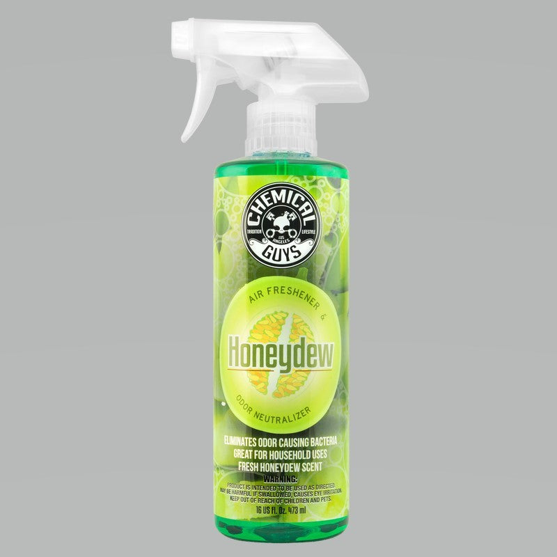 Chemical Guys Honeydew Premium Air Freshener & Odor Eliminator - 16oz (P6) AIR_220_16