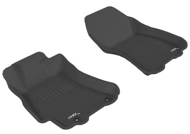 3D MAXpider 2010-2014 Subaru Legacy/Outback Kagu 1st Row Floormat - Black L1SB00411509 Main Image