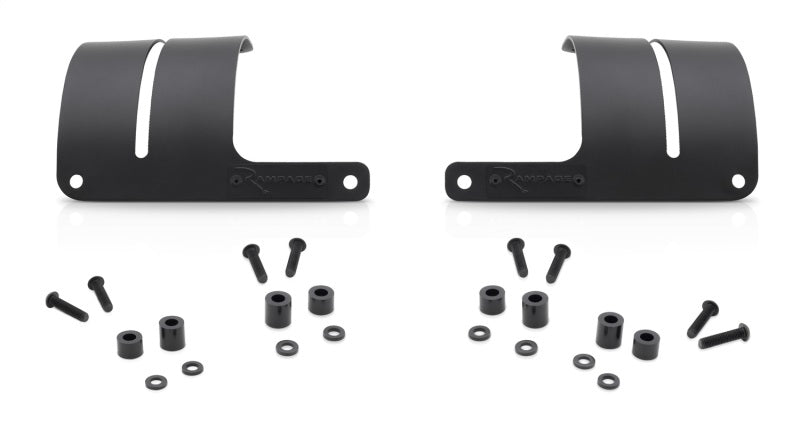 Rampage 2018-2019 Jeep Wrangler(JL) Cowl Light Bracket - Black 7690