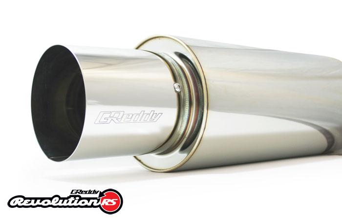 GReddy New Universal 2.5" Revolution RS Muffler (140) with Removable Tip (105)