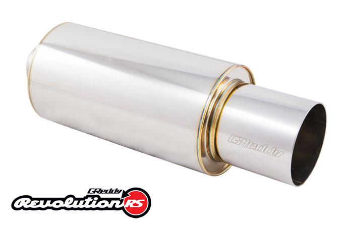 GReddy Universal 3.0" Revolution RS Muffler (160) and Tip (115)