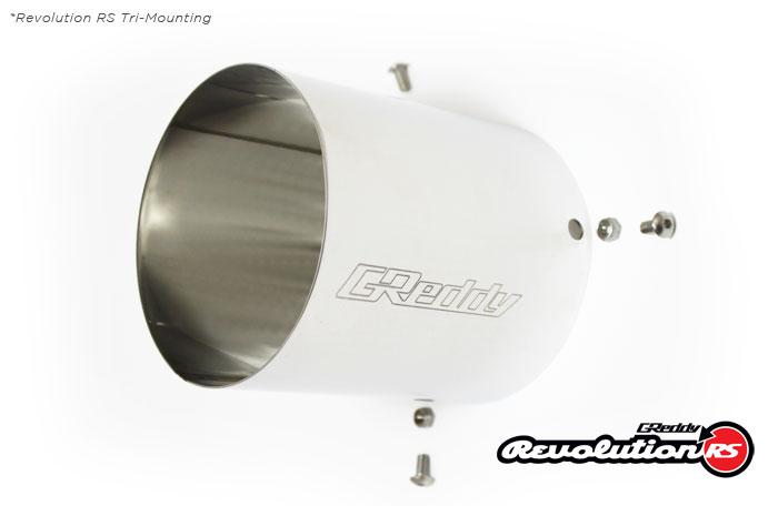 GReddy New Universal 2.5" Revolution RS Muffler (140) with Removable Tip (105)