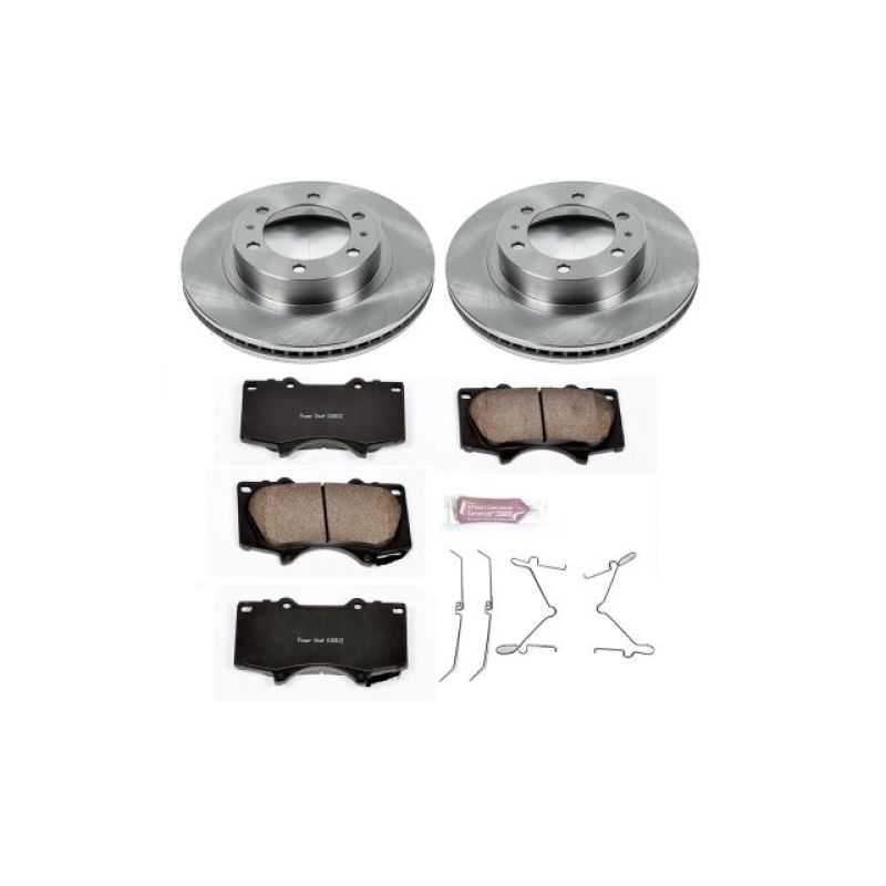 PowerStop PSB Autospecialty Kit Brakes, Rotors & Pads Brake Kits - OE main image