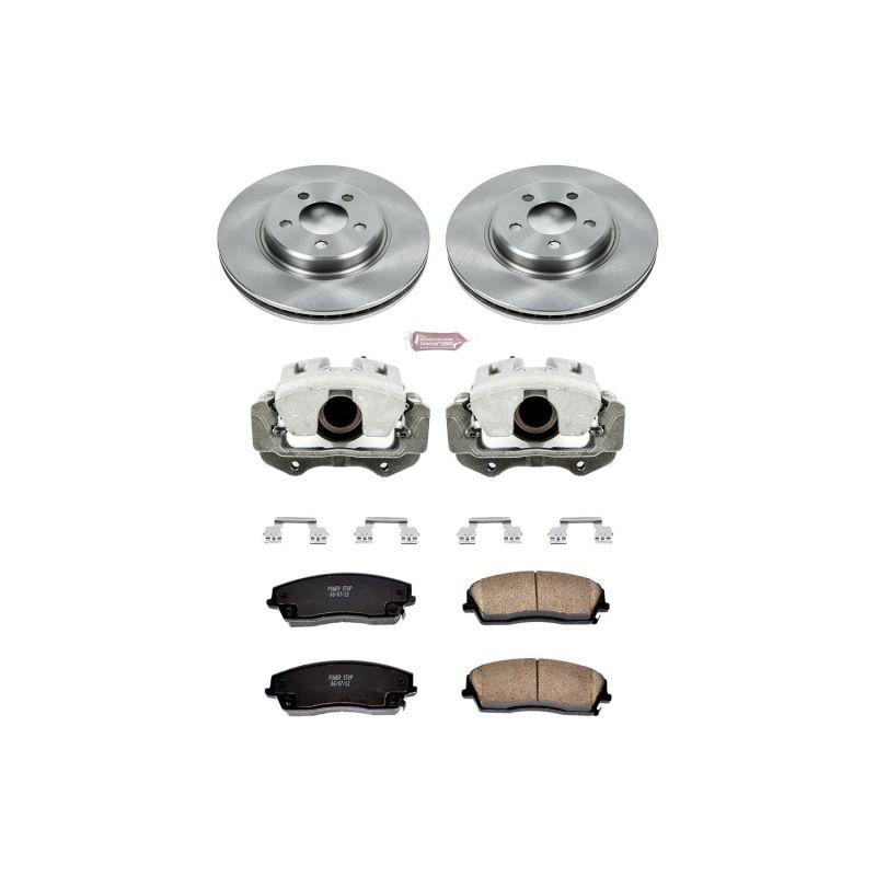 PowerStop PSB Autospecialty Kit w/Cals Brakes, Rotors & Pads Brake Kits - OE main image