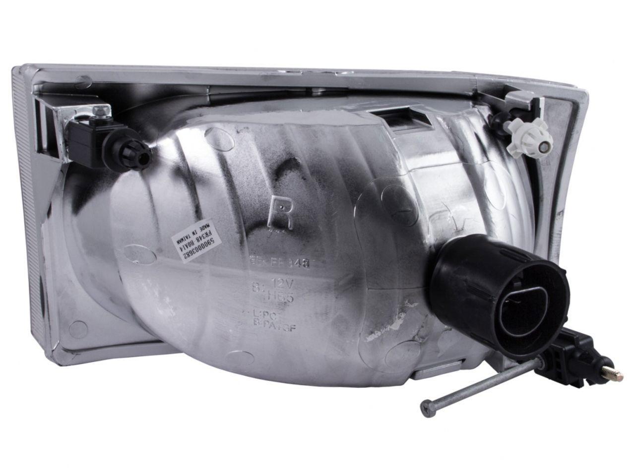 Anzo 2000-2004 Ford Excursion Crystal Headlights Chrome 2pc