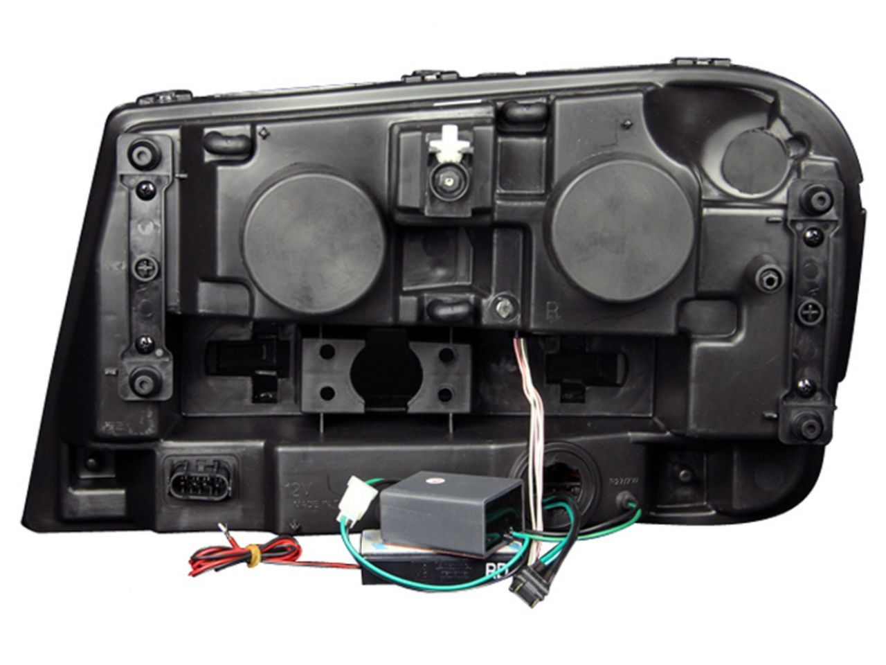 Anzo 2002-2009 Chevrolet Trailblazer Projector Headlights w/ Halo Chrome