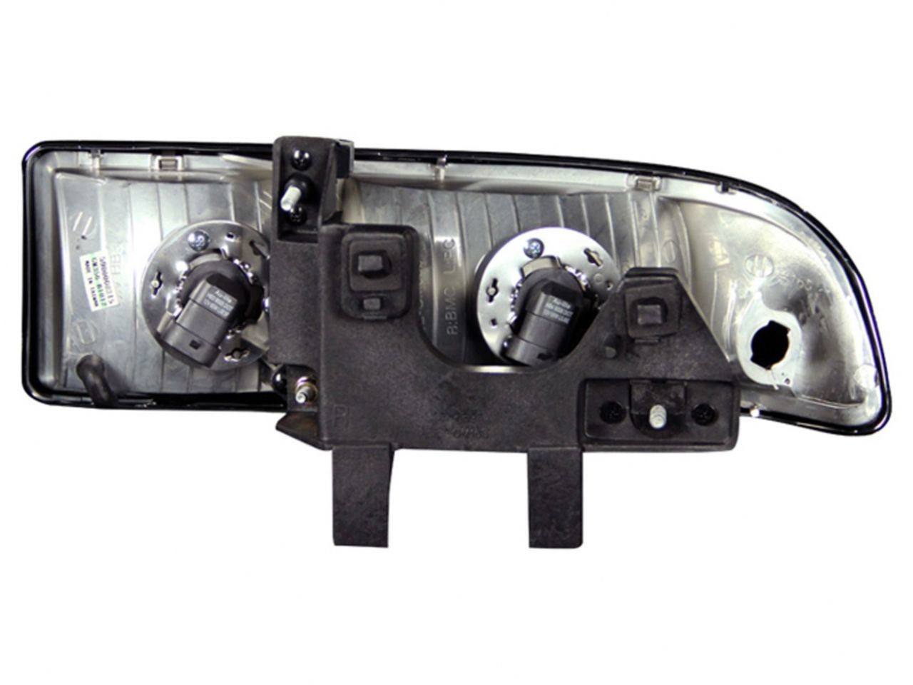 Anzo 1998-2005 Chevrolet S-10 Crystal Headlights Black