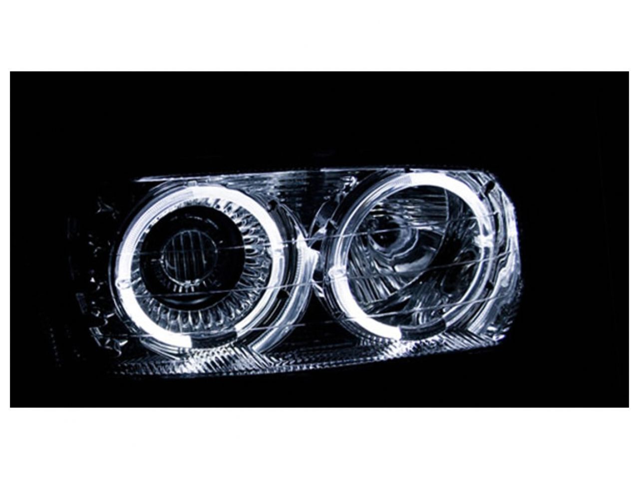 Anzo 1999-2006 Gmc Sierra 1500 Projector Headlights w/ Halo Chrome