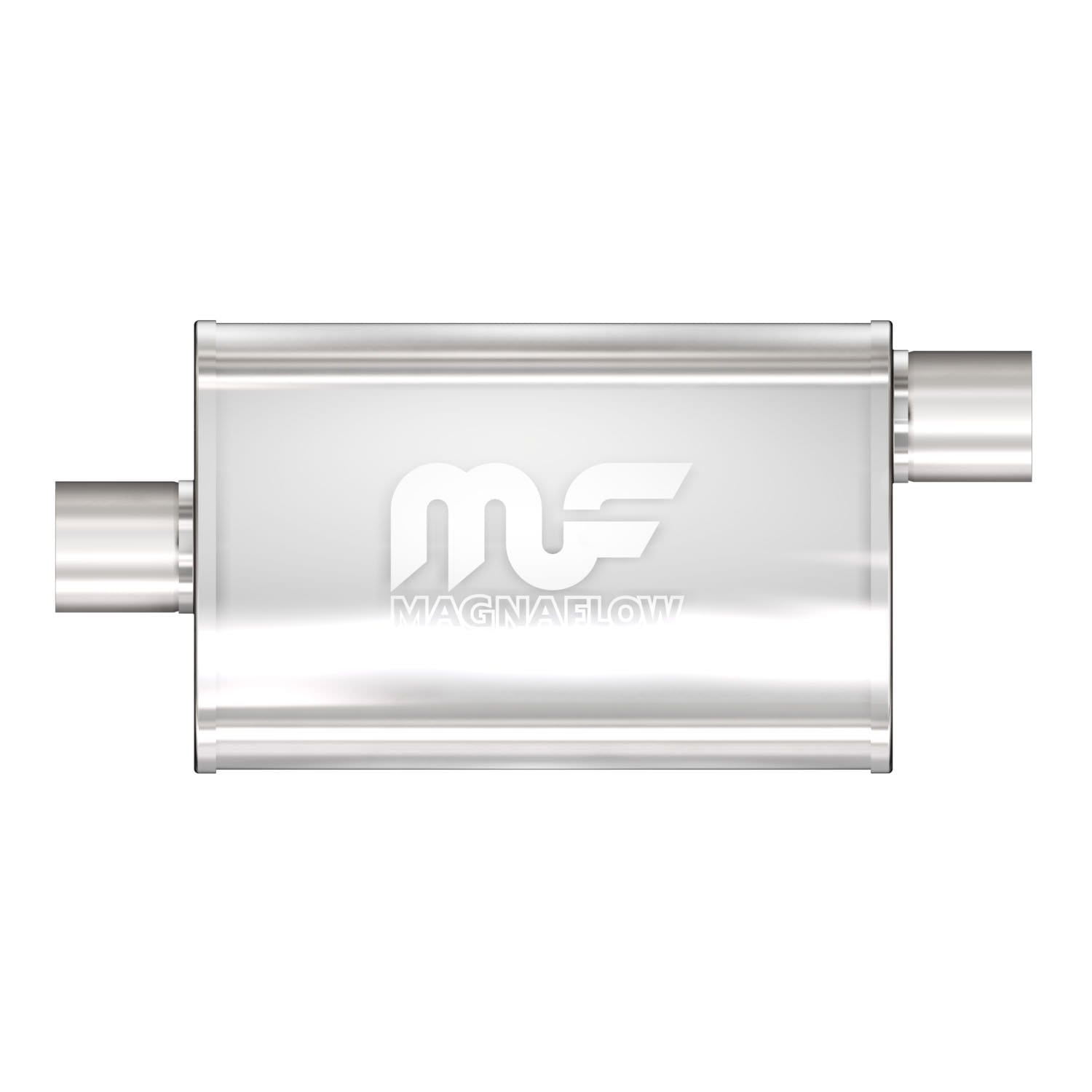 MagnaFlow 3.5" X 7" Oval Center/Offset Straight Through Performance Muffler