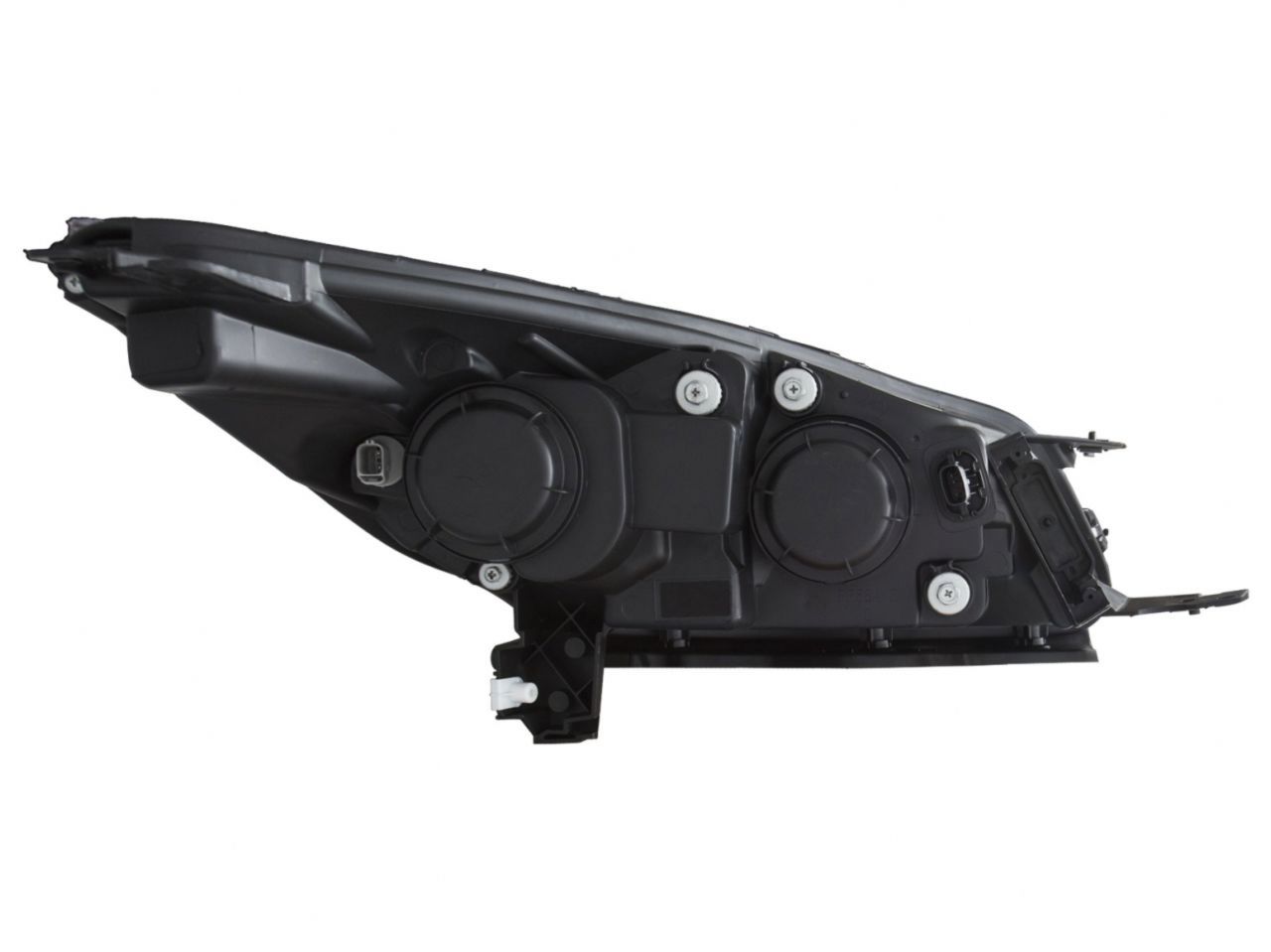 Anzo 2013-2015 Ford Escape Projector Headlights w/ U-Bar Black