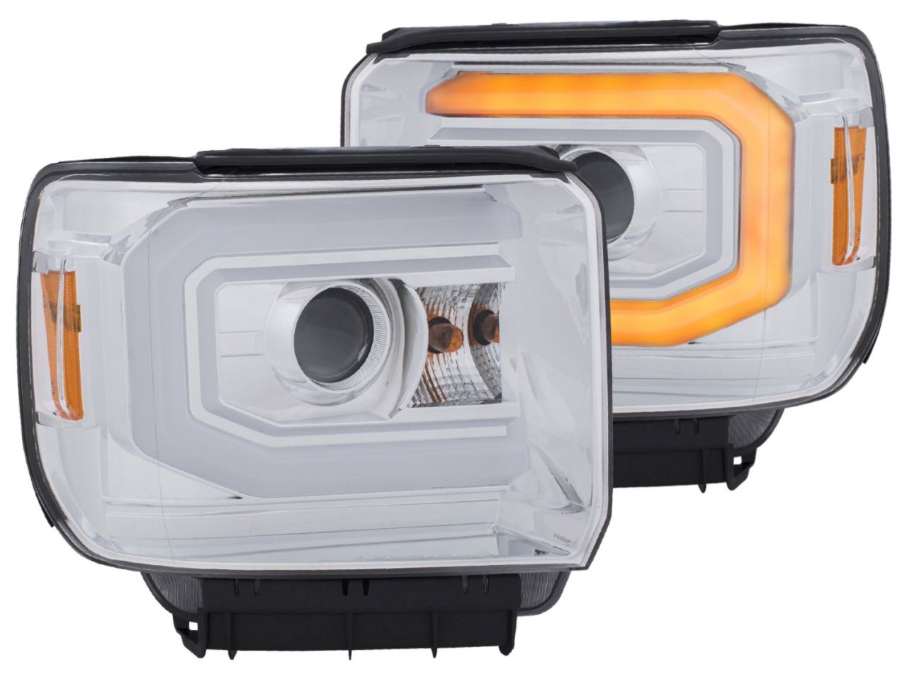 Anzo GMC Sierra 1500 14-18, 2500HD/3500HD 15-18 Projector Headlights