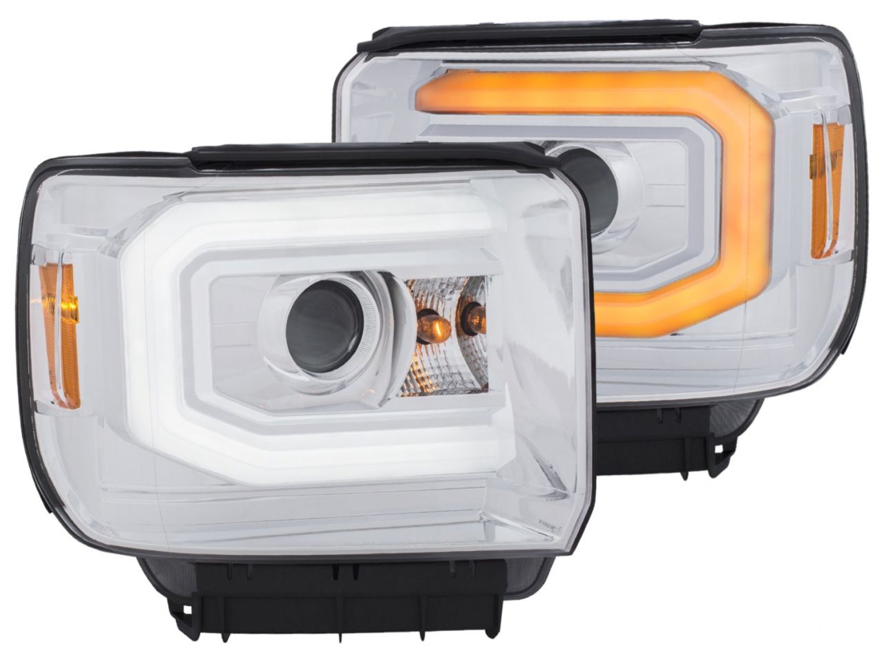 Anzo GMC Sierra 1500 14-18, 2500HD/3500HD 15-18 Projector Headlights