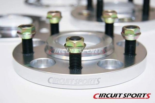 Circuit Sports ALTRAC Wheel Spacers (Set of 2), PCD: 5x100.0, Thread Pitch: M12x1.25,