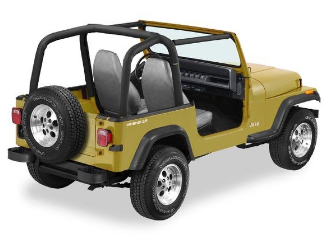 Bestop Jeep 92-95 Wrangler;, Black Denim.