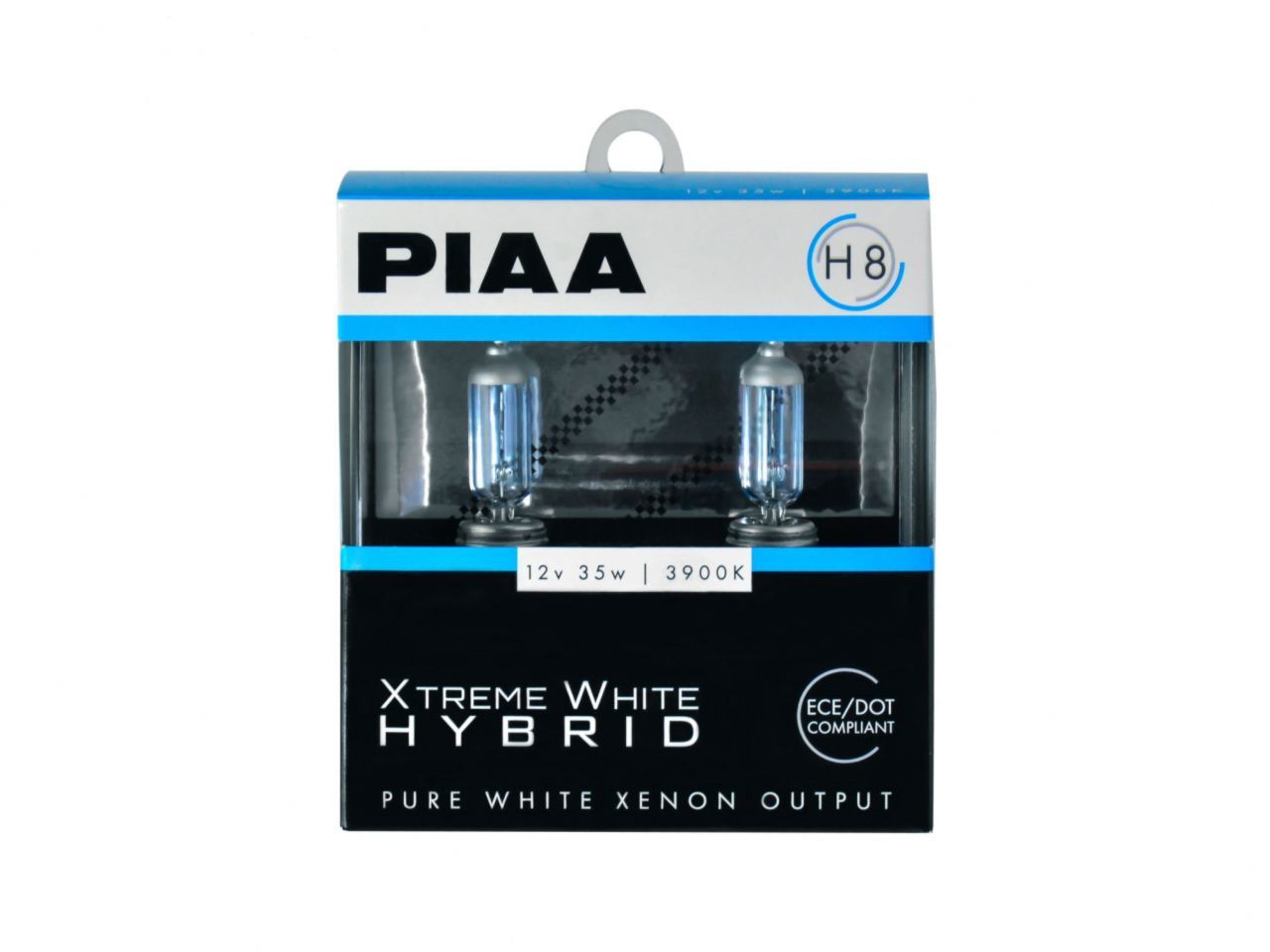 PIAA H8 Xtreme White Hybrid Twin Pack - 3900K - 12V 35W