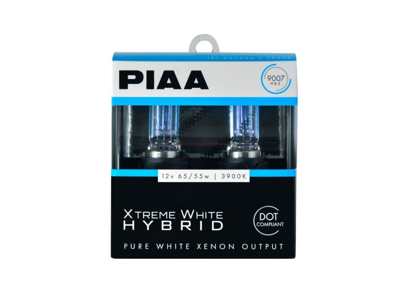 PIAA 9007 (Hb5) Xtreme White Hybrid Twin Pack - 3900k - 12v 65/55w