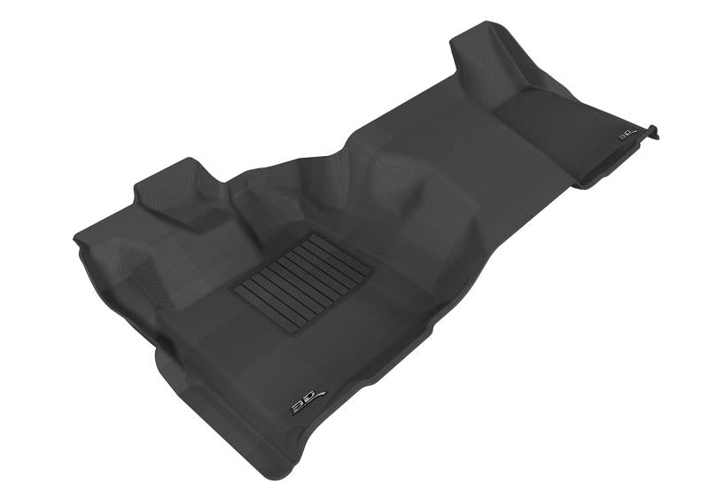 3D MAXpider 2011-2016 Ford F-250/350/450 Regular Cab Kagu 1st Row Floormat - Gray L1FR06611501 Main Image