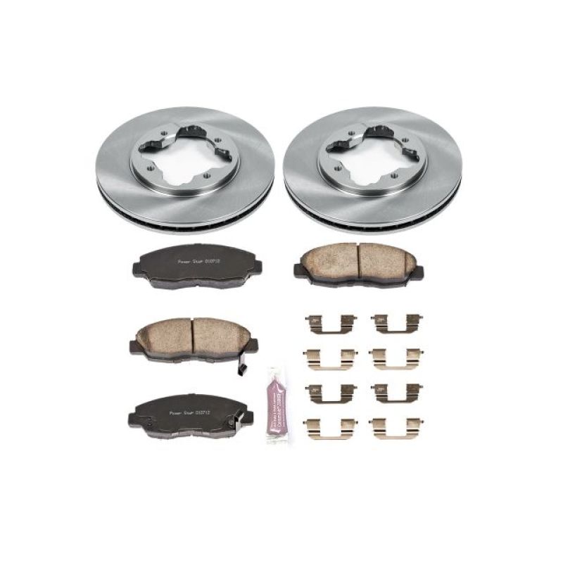 PowerStop PSB Autospecialty Kit Brakes, Rotors & Pads Brake Kits - OE main image