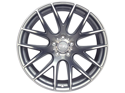 Miro Wheels Type 111, 18x8.5 5x112 ET45 CB66.6 Silver / Machine Polish Face