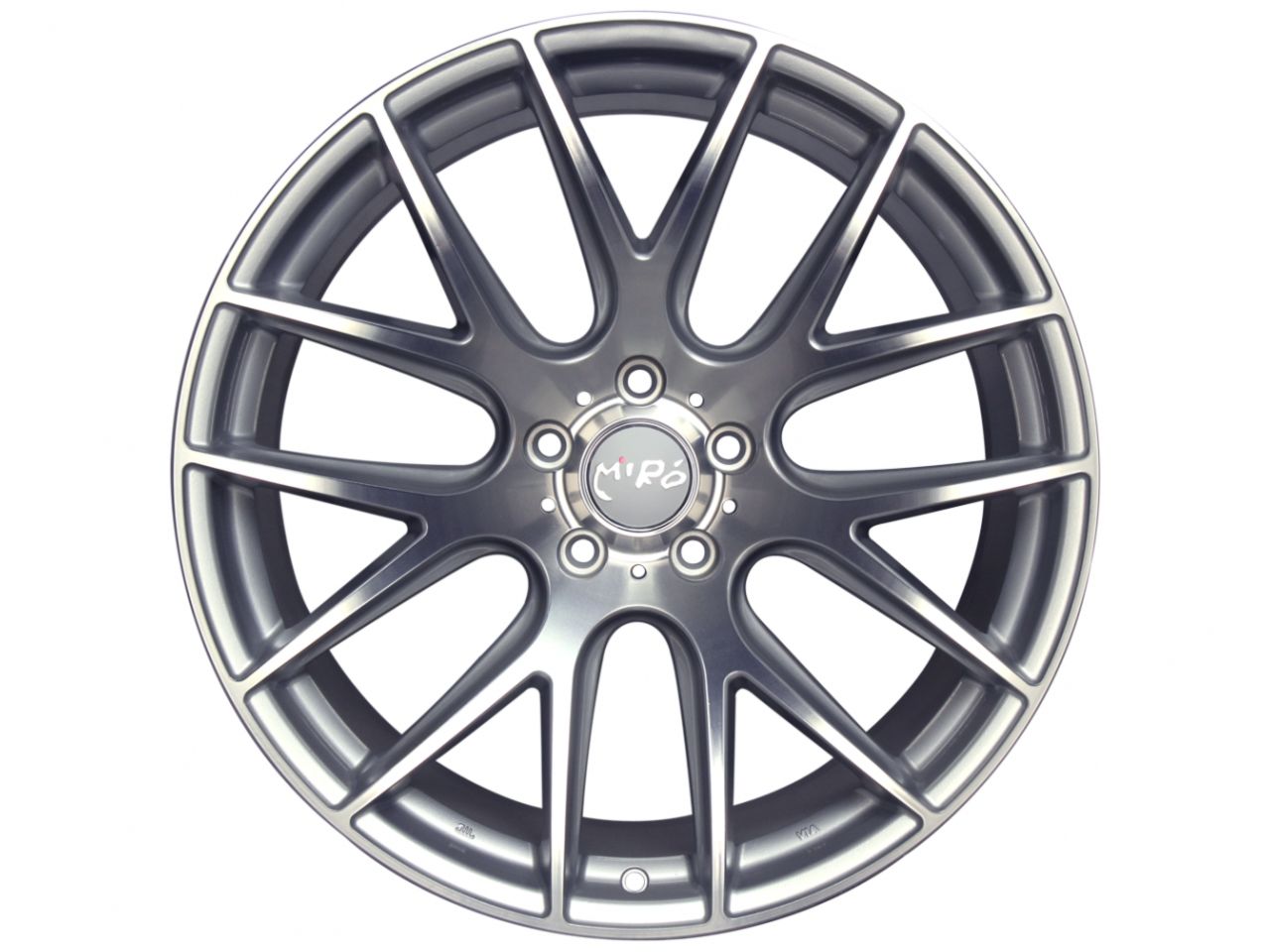 Miro Wheels Type 111, 19x8.5 5x112 ET32 CB66.6 Silver / Machine Polish Face