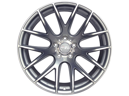 Miro Wheels Type 111, 19x8.5 5x120 ET15 CB74.1 Silver / Machine Polish Face