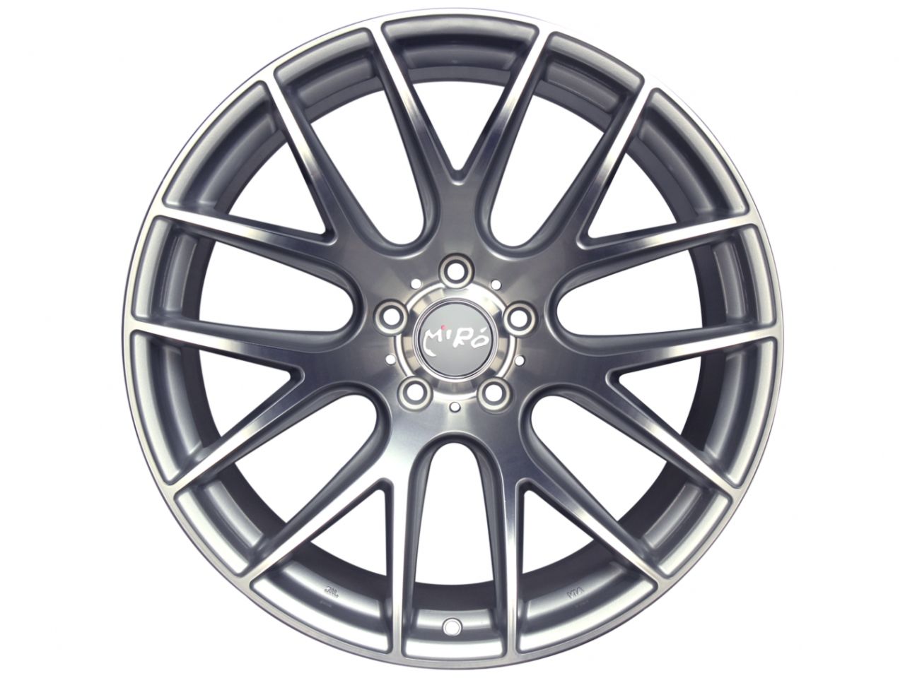 Miro Wheels Type 111, 19x8.5 5x120 ET35 CB72.6 Silver / Machine Polish Face