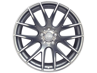 Miro Wheels Type 111, 19x9.5 5x120 ET20 CB74.1 Silver / Machine Polish Face
