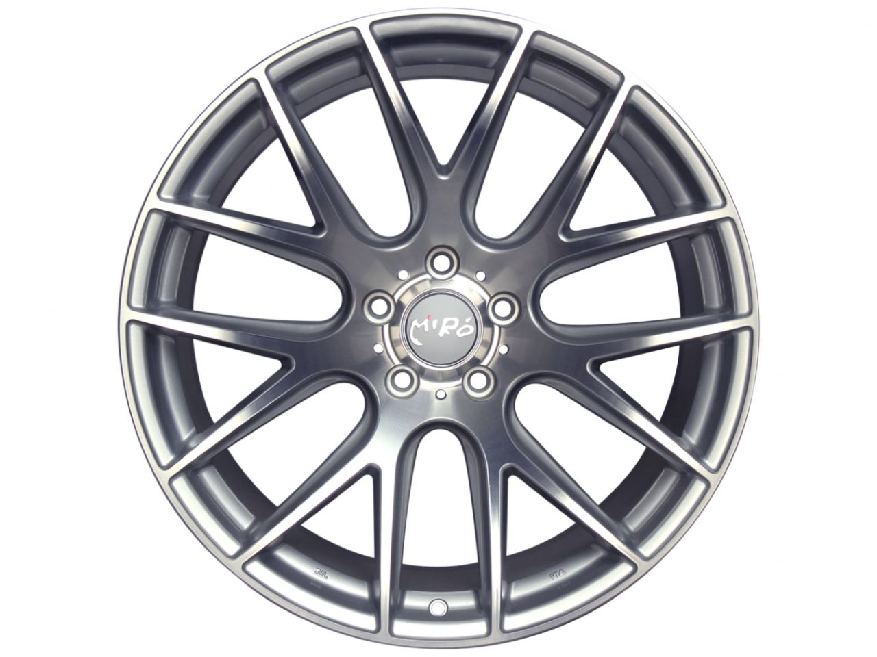 Miro Wheels Type 111, 19x9.5 5x120 ET33 CB72.6 Silver / Machine Polish Face