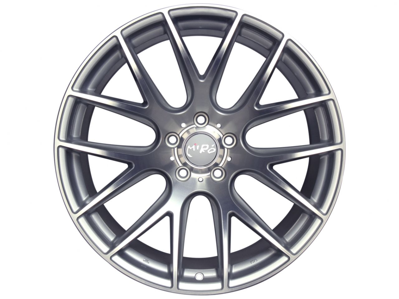Miro Wheels Type 111, 19x9.5 5x120 ET40 CB72.6 Silver / Machine Polish Face