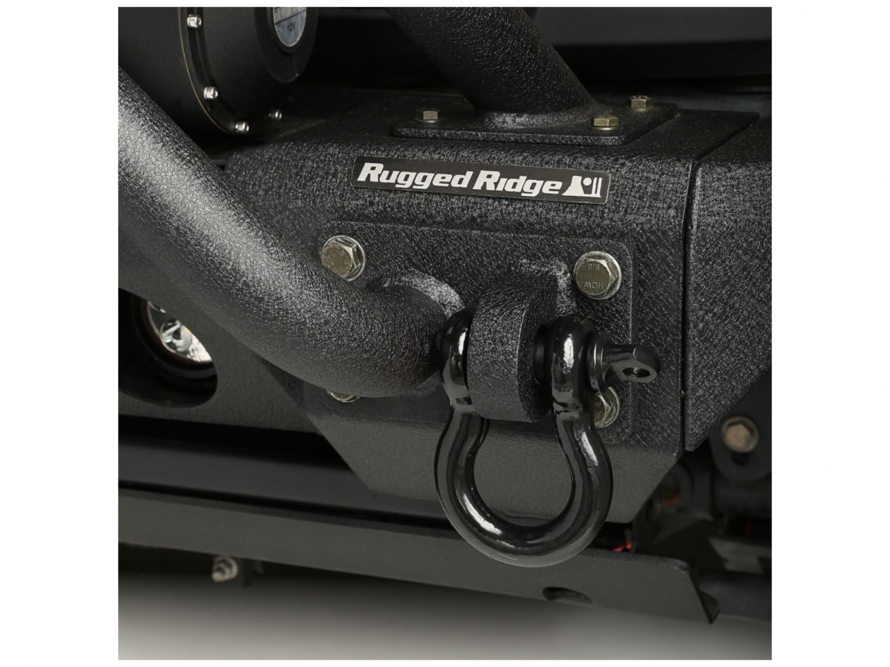 Rugged Ridge D-Ring Shackle, 3/4 inch, 9500 Lb, Black