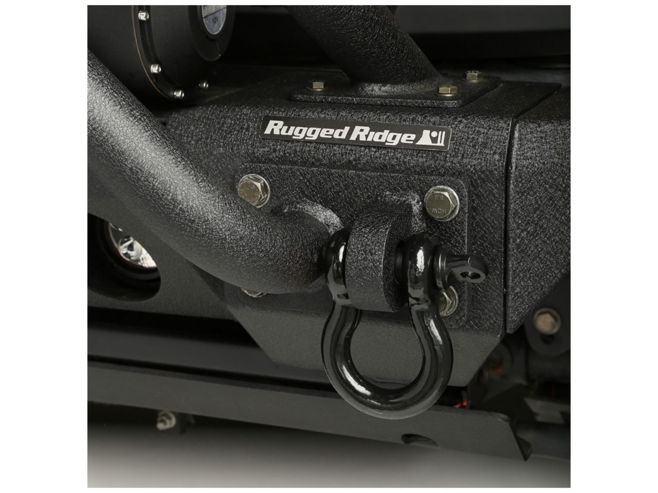 Rugged Ridge D-Ring Shackle, 7/8 inch, 13500 Lb, Black