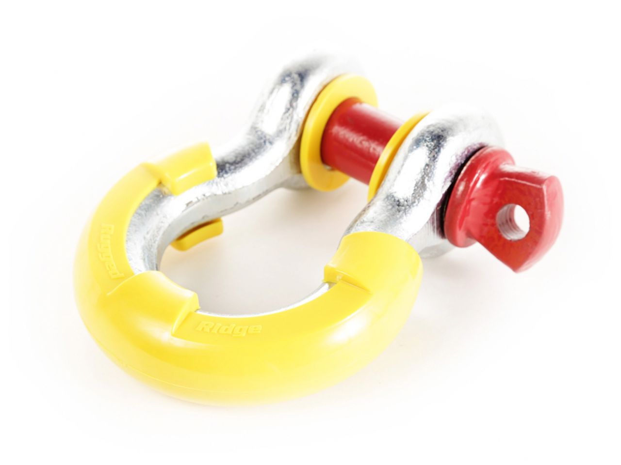 Rugged Ridge D-Ring Shackle Isolator Kit, Yellow Pair, 3/4 inch