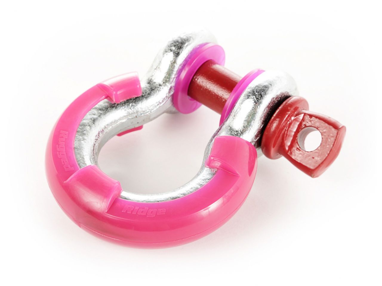 Rugged Ridge D-Ring Shackle Isolator Kit, Pink Pair, 3/4 inch