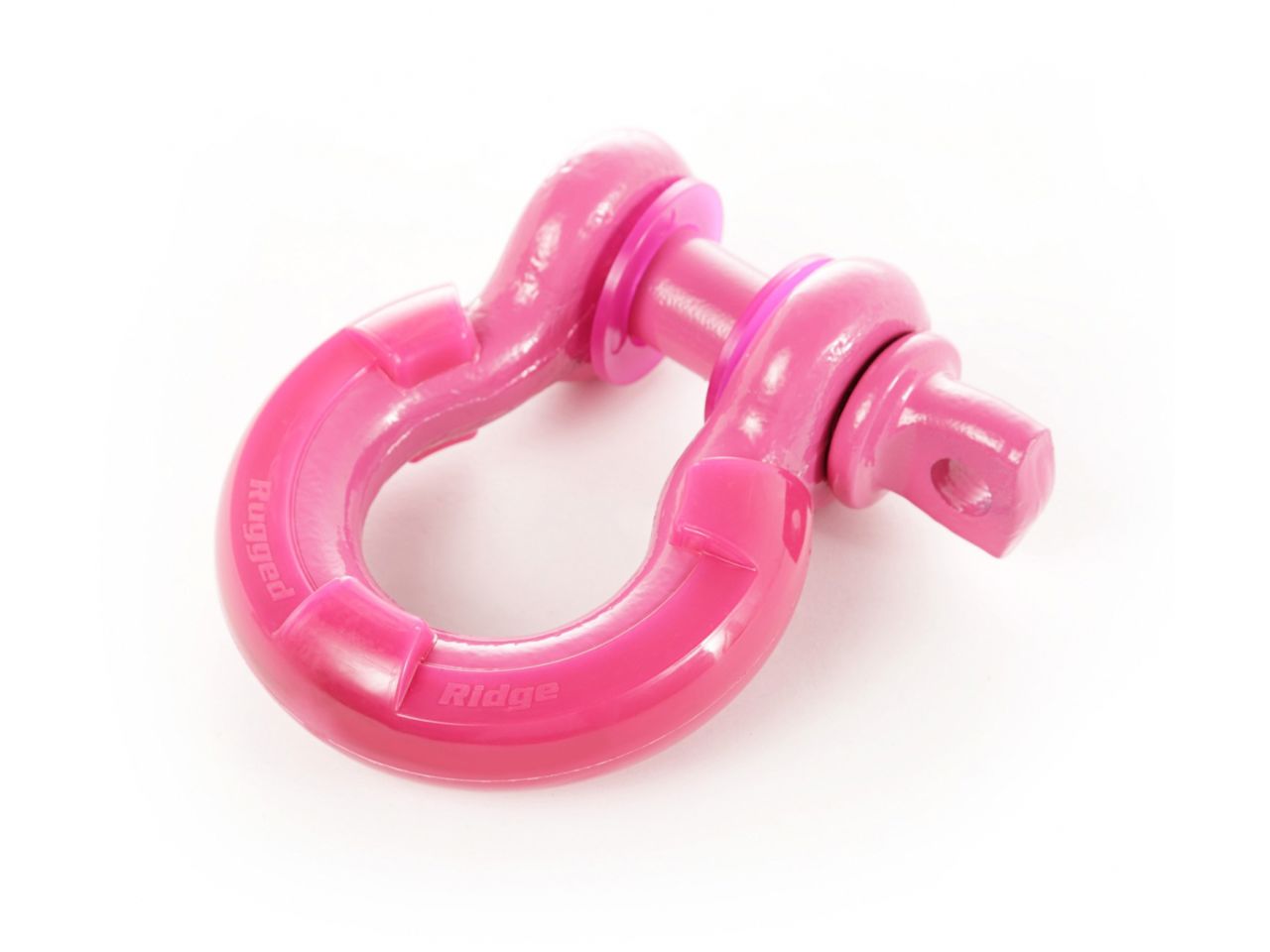 Rugged Ridge D-Ring Shackle Isolator Kit, Pink Pair, 3/4 inch