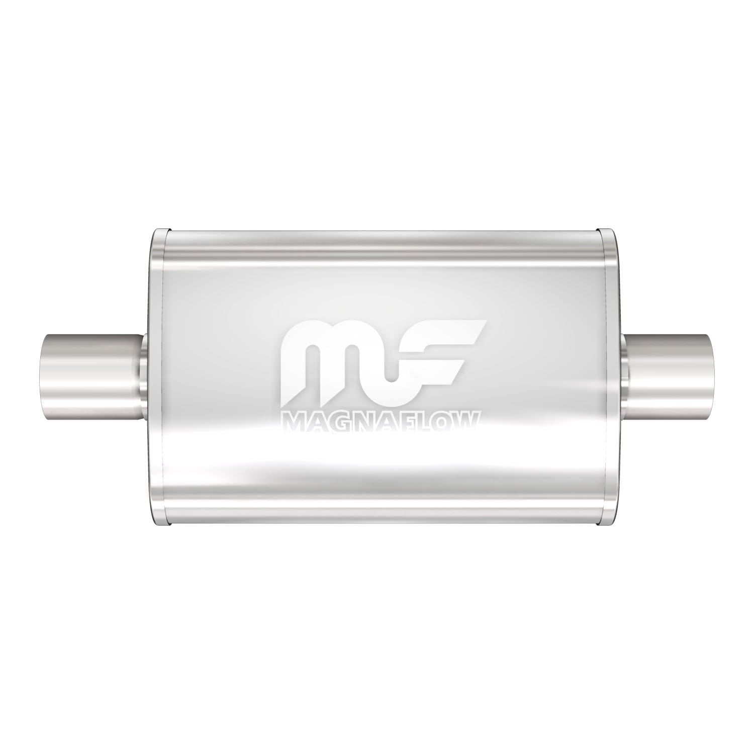 MagnaFlow 4" X 9" Oval Center/Center Straight Through Performance Muffler