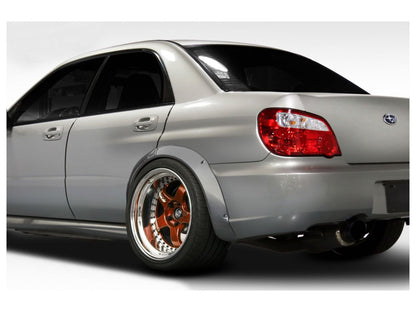Duraflex 2004-2007 Subaru Impreza WRX STI  Rally Rear Fender Flares - 4