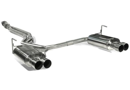 Perrin 11+ Subaru STi/WRX Sedan Brushed Dual Tube Cat-Back Exhaust w/ Quad Straight Cut Tips PSP-EXT-351BR *Discontinued