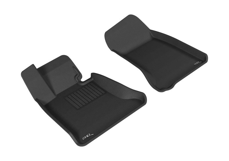 3D MAXpider 2004-2010 BMW 5 Series E60 Kagu 1st Row Floormat - Gray L1BM05011501 Main Image
