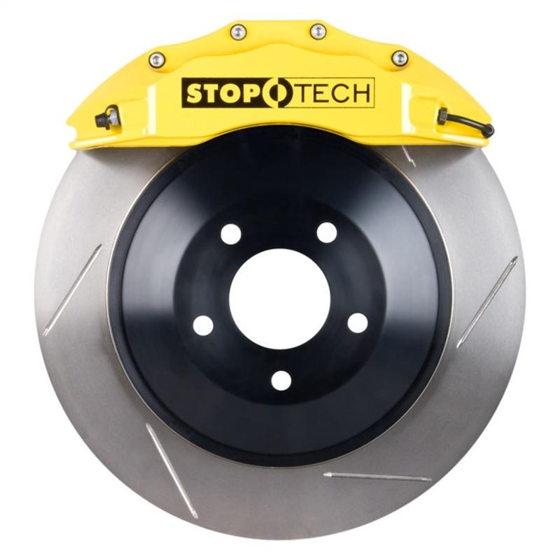 StopTech Chrysler 300C Front Touring 1-Piece BBK w/ Yellow ST-60 Calipers Slotted Rotor 82.243.6100.81 Main Image