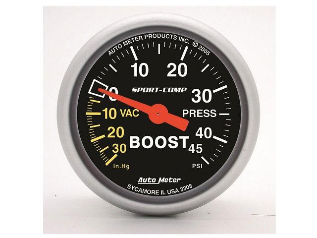 Autometer Boost Gauge 3308 Item Image